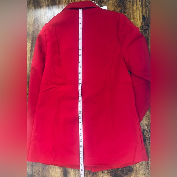 NWT Show Me Your Mumu Red Major Blazer SIze XS - Picture 6 of 10